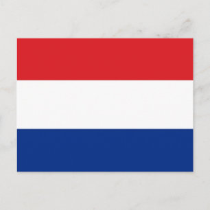 Nederlandse vlag briefkaart