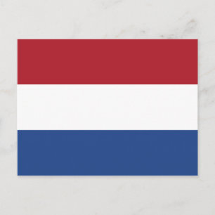 Nederlandse vlag briefkaart