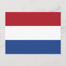 Nederlandse vlag briefkaart