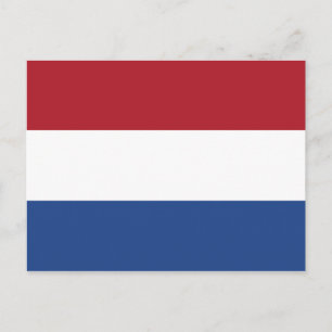 Nederlandse vlag briefkaart