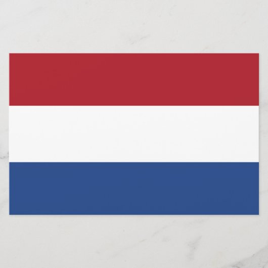 Nederlandse vlag briefpapier (Voorkant)