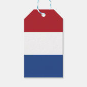 Nederlandse vlag cadeaulabel (Voorkant)