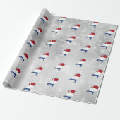 Nederlandse vlag cadeaupapier (Uitgerold)