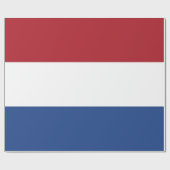 Nederlandse vlag cadeaupapier (Vlak)
