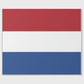 Nederlandse vlag cadeaupapier (Vlak)