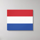 Nederlandse vlag canvas afdruk (Voorkant)