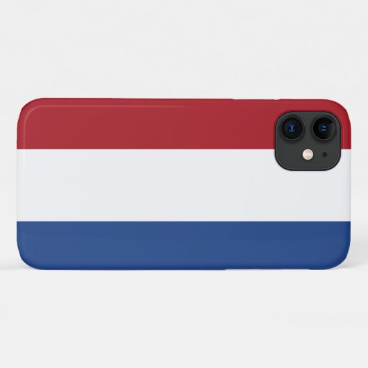 Nederlandse vlag Case-Mate iPhone case (Achterkant (horizontaal))