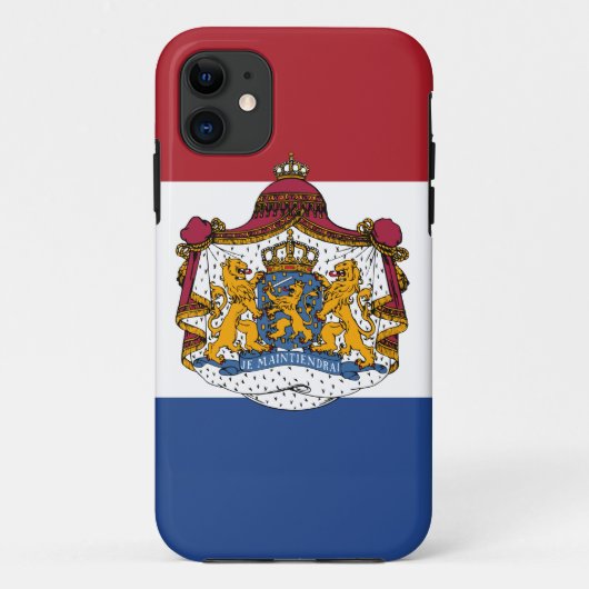 Nederlandse vlag Case-Mate iPhone case (Achterkant)