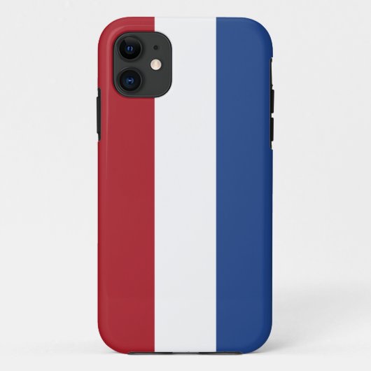 Nederlandse vlag Case-Mate iPhone case (Achterkant)