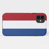 Nederlandse vlag Case-Mate iPhone case (Achterkant (horizontaal))