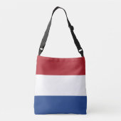 Nederlandse Vlag cbbcnt Crossbody Tas (Achterkant)