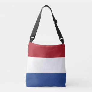 Nederlandse vlag crossbody tas