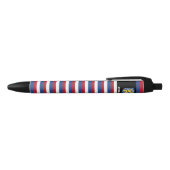 Nederlandse Vlag Cute Patriotic Zwarte Inkt Pen (Bovenkant)
