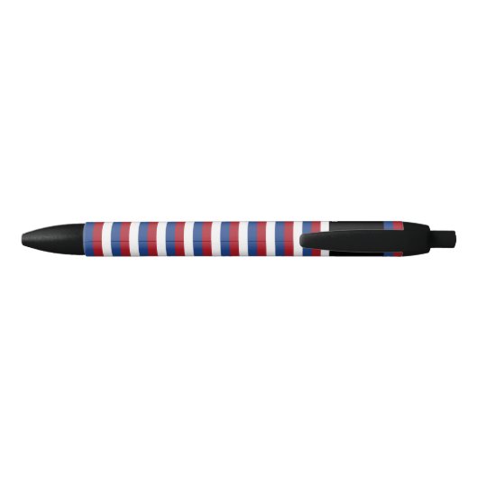 Nederlandse Vlag Cute Patriotic Zwarte Inkt Pen (Achterkant)