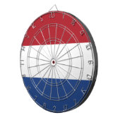 Nederlandse vlag dartbord (Voorkant Rechts)