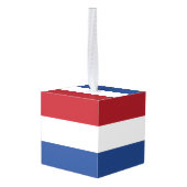 Nederlandse vlag decoratie (Achter hoekig)