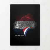 Nederlandse vlag drieluik kaart (Cover)