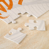 Nederlandse  vlag en Nederlandse Tulp Legpuzzel (Zijkant)