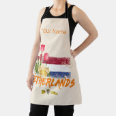 Nederlandse  vlag en Nederlandse Tulp Schort (Insitu)