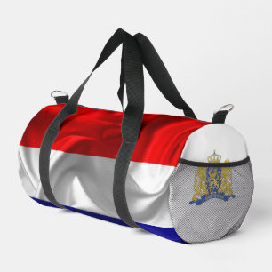 Nederlandse vlag en wapen plunjezak