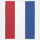 Nederlandse vlag fleece deken (Voorkant)