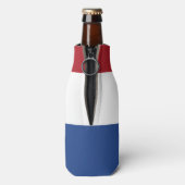 Nederlandse vlag flesjeskoeler (Fles Achterkant)