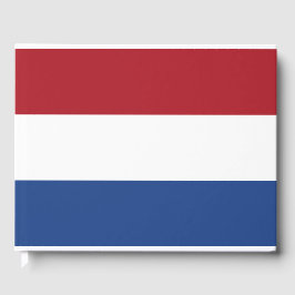 Nederlandse vlag gastenboek