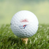 Nederlandse vlag golfballen (Insitu Shirt)