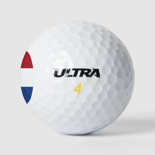 Nederlandse vlag golfballen (Logo)