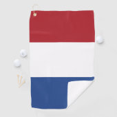 Nederlandse Vlag Golfhanddoek (Insitu)