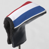Nederlandse vlag golfheadcover (3/4 voorkant)