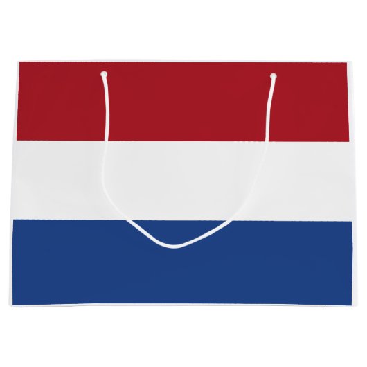 Nederlandse vlag groot cadeauzakje (Voorkant)