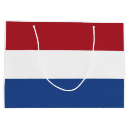 Nederlandse vlag groot cadeauzakje