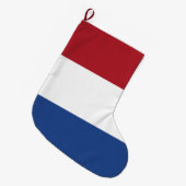 Nederlandse vlag grote kerstsok (Voorkant (Hangend))