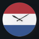 Nederlandse Vlag Grote Klok<br><div class="desc">Nederlandse Vlag</div>