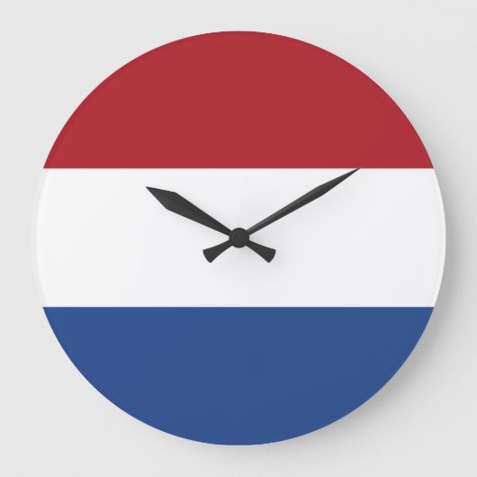 Nederlandse Vlag Grote Klok (Voorkant)