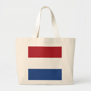 Nederlandse vlag grote tote bag