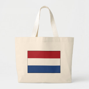 Nederlandse Vlag Grote Tote Bag