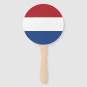 Nederlandse vlag handwaaier (Achterkant)