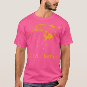 Nederlandse vlag Harbour Salmon Alaska Vist 151 T-shirt