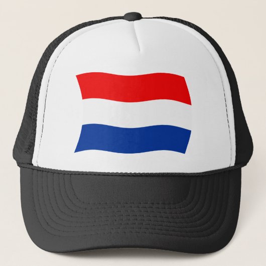 Nederlandse Vlag Hoed Trucker Pet (Voorkant)