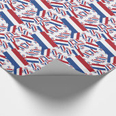 Nederlandse vlag in meerdere lagen Askew Cadeaupapier (Hoek)