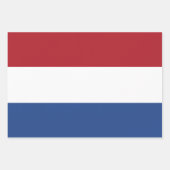 Nederlandse vlag inpakpapier vel (Voorkant)
