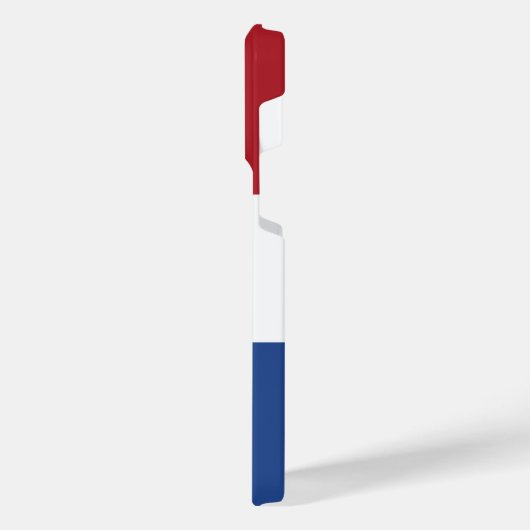 Nederlandse vlag iPhone hoesje (Linkerkant)