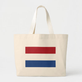 Nederlandse vlag jtcn grote tote bag