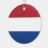 Nederlandse vlag keramisch ornament (Links)