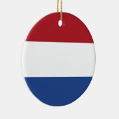 Nederlandse vlag keramisch ornament (Rechts)