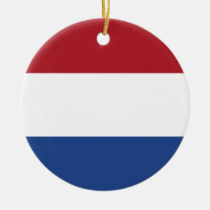 Nederlandse vlag keramisch ornament
