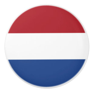 Nederlandse vlag keramische knop