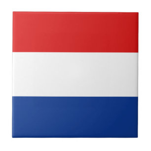 Nederlandse vlag Keramische tegel Tegeltje